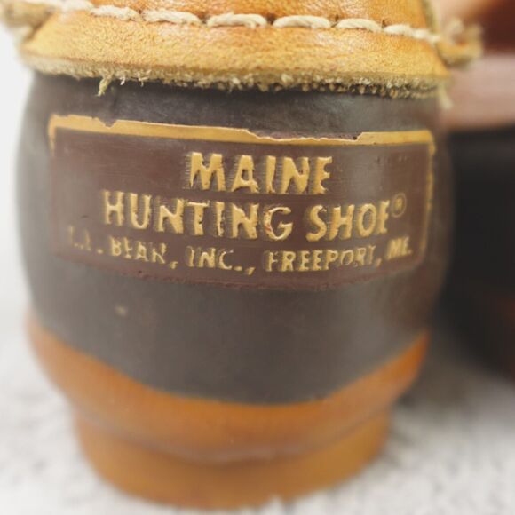 LL Bean Duck Boots Womens 6 US USA Made Maine Hunting Shoes Vintage - Picture 13 of 14